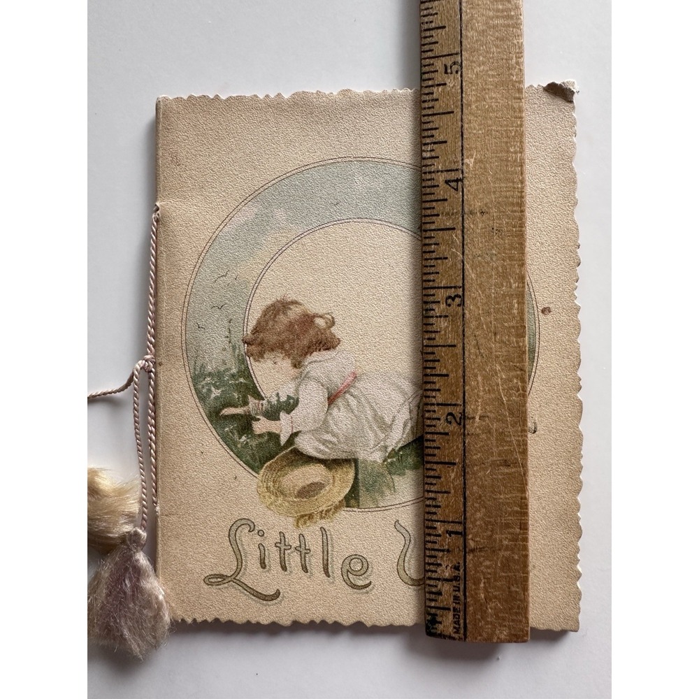 LITTLE UNA Illustrated Poem Book Isa J.Postgate 1890 Art Lithographic Publishing - Picture 9 of 10